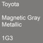 Preview: Toyota, Magnetic Gray Metallic, 1G3.